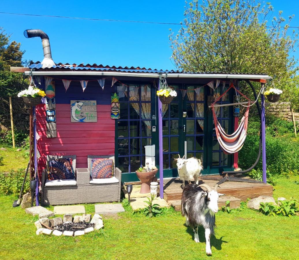Treguth Glamping Unique Experience - Themed Huts Hotel Saint Day Ngoại thất bức ảnh