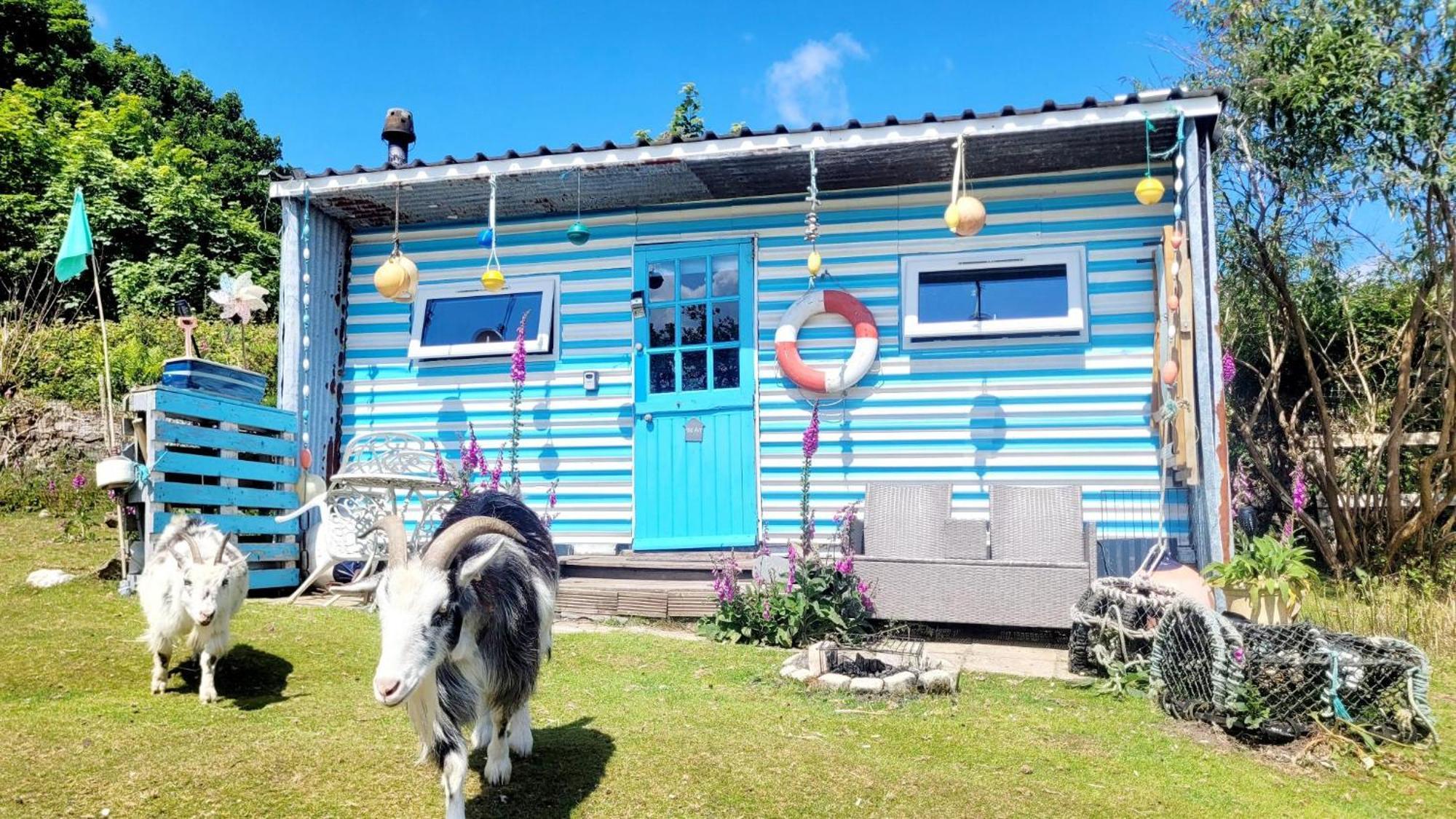 Treguth Glamping Unique Experience - Themed Huts Hotel Saint Day Ngoại thất bức ảnh